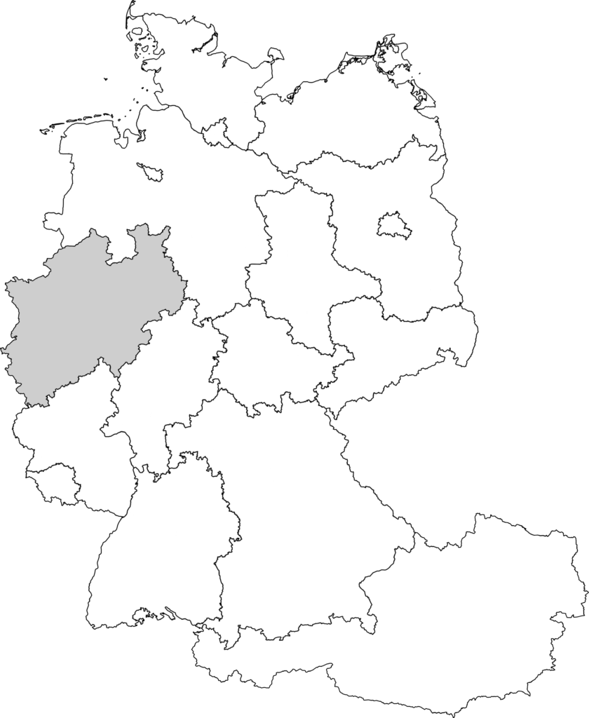 Karte Nordrhein-Westfalen