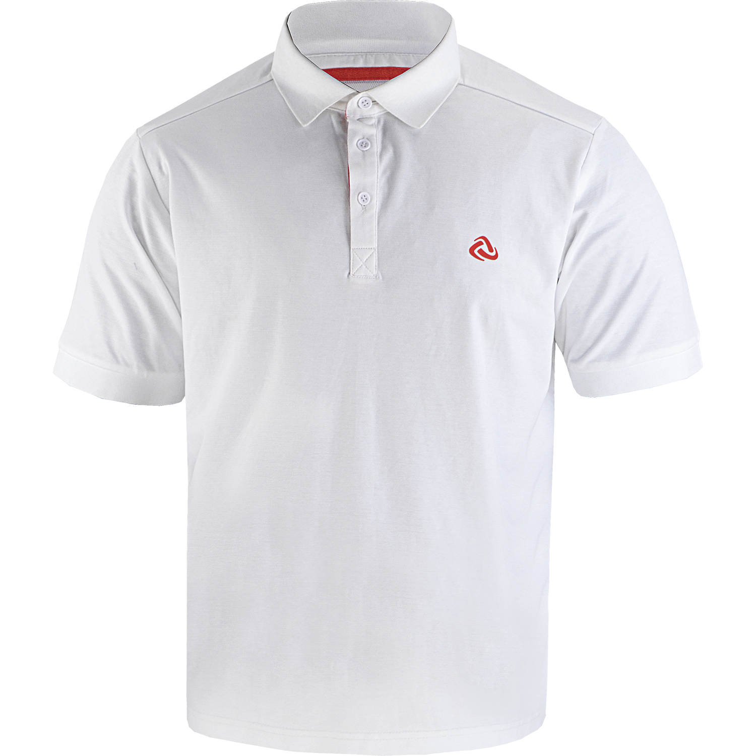 EASYFIT Polo-Shirt kurzarm weiss
