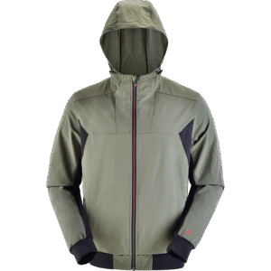 Arbeitsjacke FOCUS khaki-schwarz