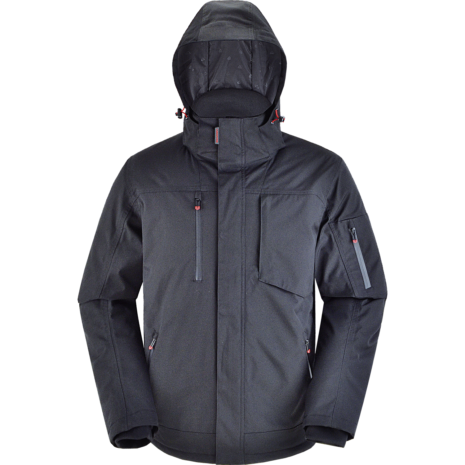 RISE Winterparka schwarz