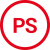 Piktogramm PS Piktogramm mit Bezeichnung PS (Widerstand gegen Durchstich - Perforation Resistance, non-metallic Midsole, Small Nail)