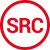 Piktogramm SRC Piktogramm mit Bezeichnung SRC (Rutschfestigkeit SRA + SRB)